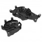 PROTECTION/COUVRE CARTER PARTIEL MOTO POUR YAMAHA 700 MT-07 2014>, XSR 2014>2021 POLYTRON NOIR (PAIRE) -AVOC- 3700948243695