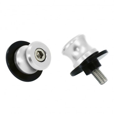 DIABOLO FOR PADDOCK STAND FOR YAMAHA 700 MT-07 ALUMINIUM GREY (PAIR) -AVOC- 3700948235225
