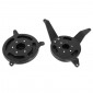 ENGINE COVERS PROTECTION SET - FOR KAWASAKI 900 Z900 ALU CNC - BLACK (PAIR) -AVOC- 3700948235683