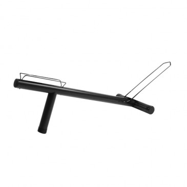 DISPLAY STAND - SLOPING for 1 bicycle - MATT BLACK -BICISUPPORT- 8054242272222