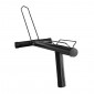DISPLAY STAND - SLOPING for 1 bicycle - MATT BLACK -BICISUPPORT-