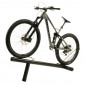 DISPLAY STAND - SLOPING for 1 bicycle - MATT BLACK -BICISUPPORT- 8054242272222