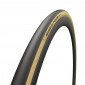 PNEU ROUTE 700 X 25 MICHELIN POWER CUP CLASSIC NOIR FLANC BEIGE TS (25-622) 3528709549295