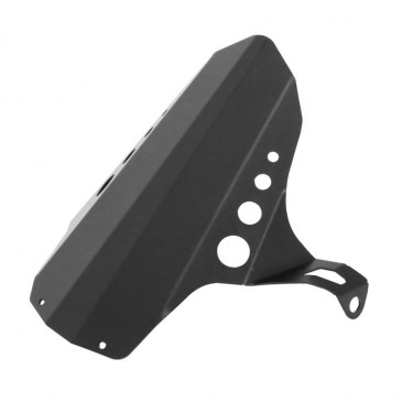 GARDE BOUE AR MAXISCOOTER ADAPTABLE HONDA 750 X-ADV ALU CNC NOIR 2017>2019 -AVOC- 3700948235393