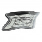 TAIL LIGHT FOR MOTORBIKE KAWASAKI 900 Z900, 650 Z650 CLEAR - LEDS WITH INTEGRATED TURN SIGNALS -AVOC- 3700948236062