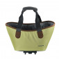 SINGLE BAG FOR BICYCLE-REAR- RACKTIME AGNETHA - GREEN - ON CARRIER (L 34cm x L 26cm x h 37cm) - COMPATIBLE RACKTIME SNAP-IT SYSTEM. 4048174847553