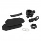 SUPPORT SMARTPHONE/TELEPHONE AVOC M3 AVEC PRISE DE CHARGE USB 5V 2A LIVRE AVEC 2 SUPPORTS GUIDON + RETRO 3700948231739