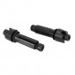 RETROVISEUR MOTO AVOC EMBOUT DE GUIDON AVEC PROTECTION DE LEVIER INTEGREE POUR KTM 125 DUKE NOIR (PAIRE) 3700948236345