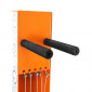 STATION BIKE LIFT BIKE PIT SOS REPAIR A FIXER AU SOL EN EXTERIEUR DEVANT MAGASIN OU LOCAL PUBLIC