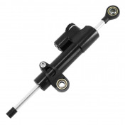 AMORTISSEUR DE DIRECTION MOTO POUR YAMAHA 700 MT-07 ALU ANODISE NOIR -AVOC- 3700948234815