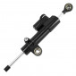AMORTISSEUR DE DIRECTION MOTO POUR KAWASAKI 900 Z900 ALU ANODISE NOIR -AVOC- 3700948236055