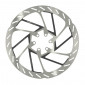 BRAKE DISC-FOR MTB- 6 HOLES- SRAM HS2 203mm SILVER (RECTIFIED EDGE FOR SECURITY) 0710845862342