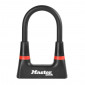 ANTIVOL VELO / TROTTINETTE U MASTERLOCK 80 x 150mm DIAM 14mm NOIR LIVRE AVEC 4 CLES 3520190942739