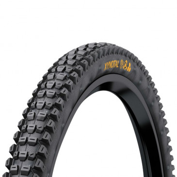 PNEU VTT GRAVITY 29 X 2.40 CONTINENTAL XYNOTAL TRAIL NOIR TUBELESS READY TS (60-622) TERRAIN DUR ET SEC COMPATIBLE VAE 4019238063240