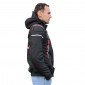 JACKET - ADX RSX BLACK/RED - XS - WITH REMOVABLE HOOD- BLACK/RED - WITH REMOVABLE HOOD-WITH PROTECTIONS EXCEPT BACK PROTECTOR- (APPROVED NF EN 17092-4 : 2020)
