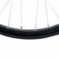 ROUE VTT / CARGO / VAE / E-BIKE / LONGTAIL DISQUE BLOCAGE 20" KARGO L ARRIERE NOIR MOYEU VELOX 6 TROUS CASSETTE 11/10/9V (RENFORCE) JANTE 25C 32 RAYONS POIDS MAX 225KGS 3660429035488