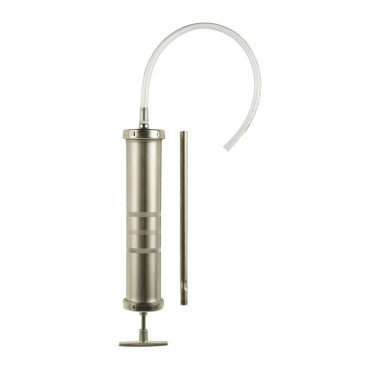 SYRINGE - FOR OIL/PETROL/GAZOLE/FUEL - PRESSOL nickel steel -500ml With flexible suction hose (Sold per unit) 4103810129315