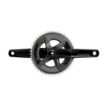 CHAINSET FOR ROAD BIKE - SRAM 12 Speed. RIVAL ALU GRAVEL - INTEGRATED AXLE DUB 170mm 46x33 Teeth- Chainring centers 107mm (without cups) 0710845864582