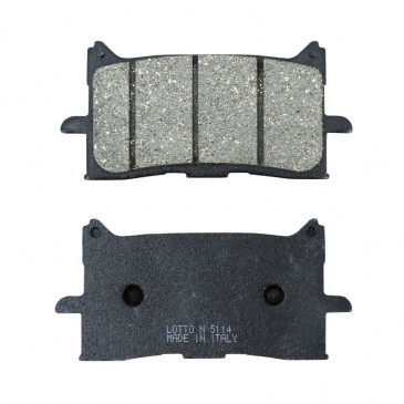 BRAKE PADS NEWFREN FOR HONDA 125 CB R 2018> FRONT FOR : 1000 AFRICA TWIN 2016>2019 , 1100 AFRICA TWIN 2020>, 750 X-ADV 2017>2018 (FD0521BT) (TOURING ORGANIC) 8025832416739