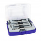 TIVOLY TOOL SET :THREAD TAPS HSS STEAM GUN DIN + HSS DRILL BITS (IN BOX) 3221912117465