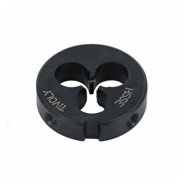 ROUND DIE - TIVOLY HSS E5 STEAM DIN M2,5 (SOLD PER UNIT) 3221910711962