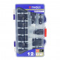 DOUILLE A CHOC + ADAPTATEUR ET RALLONGE TIVOLY 1/2 DIAM 8 A 24 mm (COFFRET 12 PIECES) 3221912109231