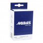INNER TUBE FOR BICYCLE 12 1/2 x 1.75 MITAS STANDART VALVE -BENDED 45° (32/47x203) 8593375448369