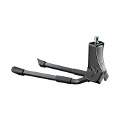 CENTER STAND FOR BICYCLE - DOUBLE LEG- URSUS HOOPER FOOT 28"/700C BLACK ALUMINIUM FOLDABLE- (300mm) -MAX LOAD 50kg (SOLD ON CARD) 8053677175443