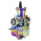CARBURETOR TYPE PWK 28 TITANIUM - FLAT SLIDE - POWER JET - CHOKE PULL ROD -P2R- 3700948236857