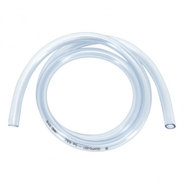 FUEL HOSE 8 x 12 mm FLEXIBLE TRANSPARENT (1 m) -SELECTION P2R- 3701213432929