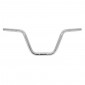 GUIDON CYCLO ADAPTABLE MBK 51/PEUGEOT 103 SP, SPX, FOX DIAM 22 mm L610mm H200mm CHROME (VERSION 2) -SELECTION P2R- 3701213429974