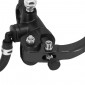 BRAKE MASTER CYLINDER (FRONT) RADIAL FOR DERBI/RIEJU/BETA 50CC ALUMINIUM CNC - ANODIZED BLACK (With tank) -P2R-