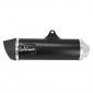 EXHAUST FOR MAXISCOOTER LEOVINCE SBK NERO FOR YAMAHA 500 TMAX 2008>2011 (CARBON END) (WITHOUT CATALYZER) (EEC APPROVED) -REF 14013- 8051122153534