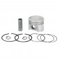 PISTON SCOOT ADAPTABLE PEUGEOT 50 TWEET 4T, VIVACITY 4T, SPEEDFIGHT 3 4T/SYM 50 MIO 4T, ORBIT 4T (DIAM 37 mm - AXE DE PISTON 10 mm) -SELECTION P2R- 7421083780246