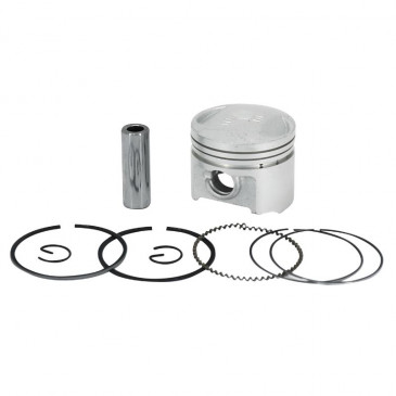 PISTON SCOOT ADAPTABLE PEUGEOT 50 TWEET 4T, VIVACITY 4T, SPEEDFIGHT 3 4T/SYM 50 MIO 4T, ORBIT 4T (DIAM 37 mm - AXE DE PISTON 10 mm) -SELECTION P2R- 7421083780246