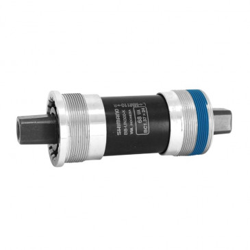BOITIER PEDALIER SHIMANO CARRE UN300 110mm FILETAGE ANGLAIS / BSC / 1,37x24 AVEC CARTER 4550170619190