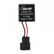 CENTRALE CLIGNOTANTE SCOOT ADAPTABLE PEUGEOT 50 BUXY, SPEEDAKE, ZENITH, FOX (OEM 708607) (12V - 2(4)X10) - 2 FICHES) -GUILERA ORIGINE- 3700948293263