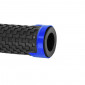 GRIP "NO SLIP" FOR MOTORBIKE -FOR YAMAHA 700 MT-07 ANODIZED BLUE (PAIR) -AVOC- 3700948235249