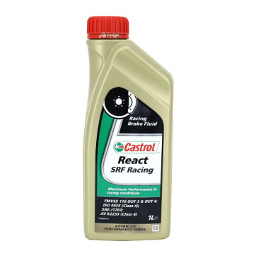 BRAKE FLUID - CASTROL REACT SFR RACING (1 L) 100% SYNTHETIC 4008177071706