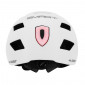 URBAN BIKE ADULT HELMET - GIST SMART WHITE- IN-MOLD - REAR LIGHTS - EURO 56-62- RATCHET SETTINGS - LUMIERE VISIBLE A 200m 8013271333823