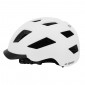 URBAN BIKE ADULT HELMET - GIST SMART WHITE- IN-MOLD - REAR LIGHTS - EURO 52-58- RATCHET SETTINGS - LUMIERE VISIBLE A 200m 8013271333830