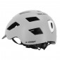 URBAN BIKE ADULT HELMET - GIST SMART GREY IN-MOLD - REAR LIGHTS - EURO 56-62- RATCHET SETTINGS - LUMIERE VISIBLE A 200m 8013271333854