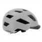 URBAN BIKE ADULT HELMET - GIST SMART GREY IN-MOLD - REAR LIGHTS - EURO 56-62- RATCHET SETTINGS - LUMIERE VISIBLE A 200m