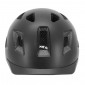 URBAN BIKE ADULT HELMET - GIST SMART BLACK- IN-MOLD - REAR LIGHTS - EURO 56-62- RATCHET SETTINGS - LUMIERE VISIBLE A 200m 8013271333809