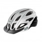 MTB ADULT HELMET - GES REVO SILVER- IN-MOLD - EURO 58-61 VISOR , FIT-SYSTEM (IN BOX)
