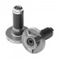 EMBOUT DE GUIDON YASUNI PRO RACE ALU CNC GRIS DIAM 14mm POUR GUIDON 28,6mm (PAIRE) 8401001018407