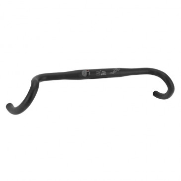 HANDLEBAR- FOR ROAD BIKE- ITM VOLO GRAVEL ALU BLACK - Ø 31,8 - EXTERNAL Wd 44 cm 4710601210772