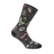 CHAUSSETTES/SOCQUETTES ETE GIST TRENDY TATOO NOIR 38/42 ECOLOGIQUE - HAUTEUR 20CM (PAIRE) -5863 8013271332314