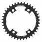CHAINRING FOR GRAVEL BIKE 4 ARMS - Ø110 FOR SHIMANO ULTEGRA 6800 STRONGLIGHT CT2 38 Teeth- SINGLE BLACK COMPATIBLE SHIMANO DURA-ACE 9000 / 105 5800 11 Speed. 3700223721856