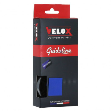 HANDLEBAR TAPE - VELOX MAXI CORK 2 tones BLACK/BLUE 3660429382131